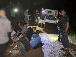 Satreskrim Polres Sambas Amankan 13 Terduga Pelaku PETI, Kerugian Capai Rp 3,2 Miliar