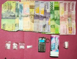 Polsek Meliau Amankan Dua Tersangka Pengedar Sabu di Sanggau