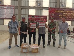 KPU Kota Palembang Mulai Sortir dan Lipat Surat Suara, Pengamanan Diperketat