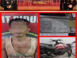 Rampas Motor di Jalan, YK di”Terkam” Tim Opsnal Beruang Hitam Polres Pali