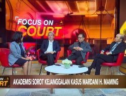 Aktivis Anti Korupsi dan Pakar Hukum Tegaskan Mardani H Maming Bukan Koruptor