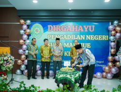 Pj Bupati Iskandar Hadiri HUT ke-6 Pengadilan Negeri Suka Makmue