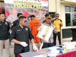 Polres PALI Bongkar Kasus Peredaran Obat Batuk Tanpa Izin 