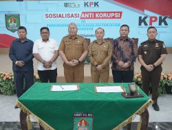 Pemkab Asahan Gelar Sosialisasi Anti Korupsi di Lingkungan Pemkab Asahan