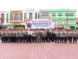 Apel Pergeseran Pasukan Pengamanan Pilkada 2024, Ini Pesan Waka Polres Sanggau