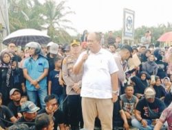 Wakil Bupati Asahan Janji Akan Perbaiki Jalan Rusak di Gedangan