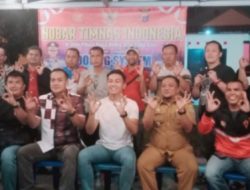 Camat Kisaran Barat dan Kapolsek Kota Kisaran Asahan Ajak Masyarakat Nobar
