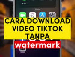 Cara Download Video TikTok Tanpa Watermark di iPhone