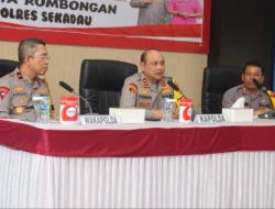 Kapolda Kalimantan Barat Apresiasi Polres Sekadau atas Keberhasilan Jaga Keamanan Pilkada Serentak 2024