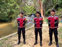 Sat Samapta Polres Sanggau Gelar Patroli Perintis Kota di Obyek Wisata Pancur Aji