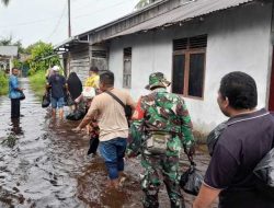 Bantuan Tiba untuk Warga Terjebak Banjir di Kelurahan Terusan, Mempawah