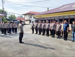 Polres Mempawah Gelar Apel Kompi Oncall, Fokus Kesiapsiagaan dan Disiplin Personel
