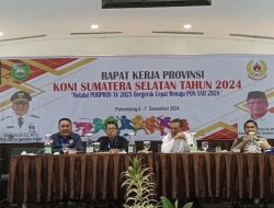 Rakerprov KONI Sumsel Deadlock, Mayoritas Cabor Ajukan Mosi Tidak Percaya