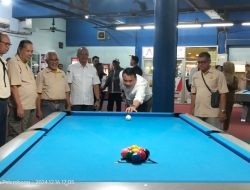 Antusias Ratusan Peserta Ikuti Kejuaraan Biliar Piala Ketua DPRD Provinsi Sumatera Selatan Tahun 2024