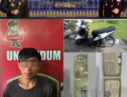Belum Sampai 1×24 Jam, Terduga Perampasan Motor Diringkus Polisi