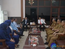 Kunjungan Pimpinan PT BANK SUMUT Cabang Kisaran di Ruang Kerja Pjs Bupati Asahan