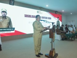 PJs. Bupati Asahan Membuka Secara Resmi Kegiatan Sosialisasi Dana Bantuan Hibah