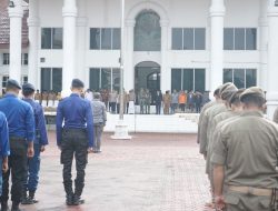 Pemkab Asahan Gelar Apel Kesiapan Pelaksanaan Pilkada Serentak Tahun 2024