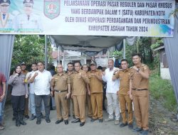 Bupati Asahan Buka Operasi Pasar Reguler dan Pasar Khusus yang Berdampak dalam Satu Kabupaten Kota Tahun 2024