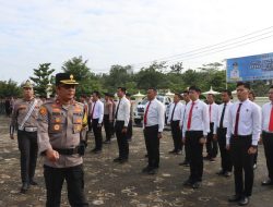 Polres PALI Gelar Apel Pasukan Operasi Lilin Musi 2024 Untuk Pengamanan Nataru 2025