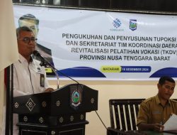 BPVP Lotim Kukuhkan Tim TKDV