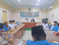 Kakan Kemenag Asahan Terima Mahasiswa PPL Fakultas Syari’ah IAIDU