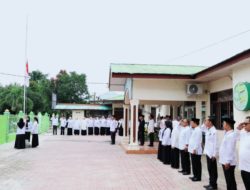 Kasi Kan Kemenag Asahan Pimpin Upacara Peringatan Hari Pahlawan