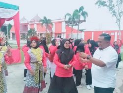 Camat Kota Kisaran Timur Asahan Tinjau Lomba Terkahir Jambore Kader