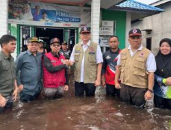 Kapusdalops BNPB Tinjau Posko Banjir di Mempawah, Pastikan Penanganan Cepat dan Tepat