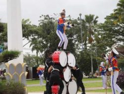 Parade Senja Pelajar Singkawang Awali 2025 dengan Atraksi Memukau