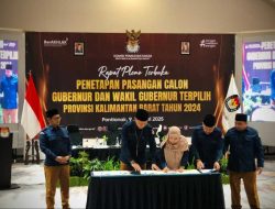Ria Norsan dan Krisantus Kurniawan Resmi Ditetapkan Sebagai Gubernur dan Wakil Gubernur Kalimantan Barat Terpilih Periode 2025-2030