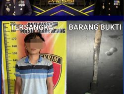 “Tim Naga Hitam” Amankan Pelaku dan Barang Bukti Tindak Pidana Penganiayaan