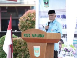 Gubernur Mahyeldi Resmikan Perubahan Nama RSUD Pariaman Menjadi RSUD Prof. H. Muhammad Yamin, SH