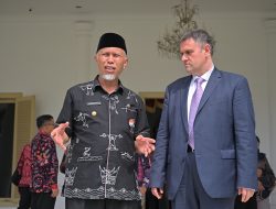 Dubes Romania Temui Gubernur Sumbar untuk Membahas Sejumlah Rencana Kerjasama