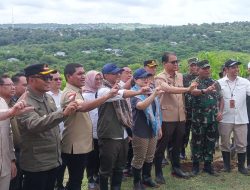 Menhut Raja Antoni Tanam Pohon di Kupang