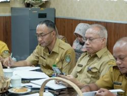 Direktur RSUD dr.Agoedjam Rapat Bersama Pj.Sekda, Bahas Perbup Kerja Sama BLUD