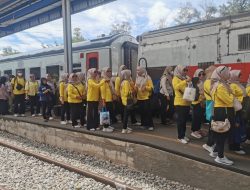 Selama Long Weekend, Jumlah Penumpang Kereta Api di Sumbar Naik 42 Persen