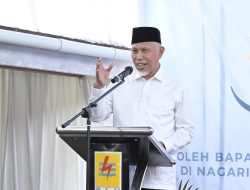 Bersama PLN dan BINDA Sumbar, Gubernur Mahyeldi Resmikan Penyalaan Listrik Gratis bagi Masyarakat Tanjung Barulak