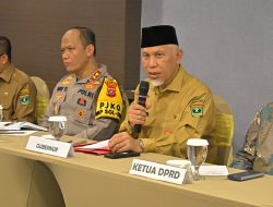 Diskusi Intens dengan Badan Gizi dan Forkopimda, Gubernur Mahyeldi Berkomitmen Sukseskan Makan Bergizi Gratis di Sumbar