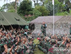 450 Personel Yonif 644/Walet Sakti Jalani Latihan Intensif Jelang Operasi Satgas Pamtas Mobile RI-PNG