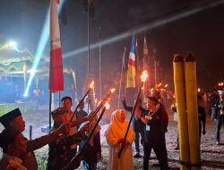 Pawai Obor dan Ta’aruf Sambut Ramadhan 1446 H di Sekadau Berlangsung Meriah