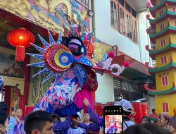 Gelaran Ritual Buka Mata Naga Meriahkan Festival Cap Go Meh 2025 di Pontianak