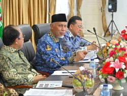 Rapat Kerja Bersama Komite I DPD RI, Gubernur Sumbar Tegaskan Komitmen dalam Mendukung Program Reforma Agraria