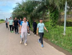 Jalan Sehat Pegawai Lapas Banyuasin, Jaga Kesehatan dan Produktivitas