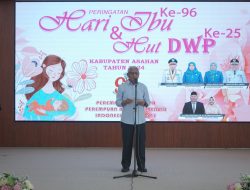 Pemkab Asahan peringati Hari Ibu ke-96 dan HUT ke-25 DWP Kabupaten Asahan Tahun 2024