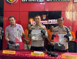Sat Reskrim Polresta Yogyakarta Tangkap Sindikat Pencurian Sepeda Motor