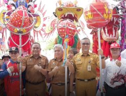 Didatangi Arak-Arakan Naga Buka Mata Cap Go Meh 2025, Syamsul Islami Merasa Terhormat
