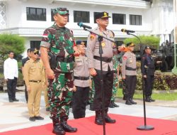 Pangdam XII/Tpr Pimpin Apel Pasukan Pengamanan VVIP Kunjungan Wakil Presiden RI