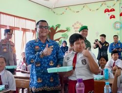 Pj Bupati Sanggau Lounching Program Makan Bergizi Gratis