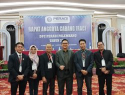 DPC PERADI Kota Palembang Gelar RAC : Evaluasi Kinerja, Strategi Baru, dan Isu Krusial Advokat